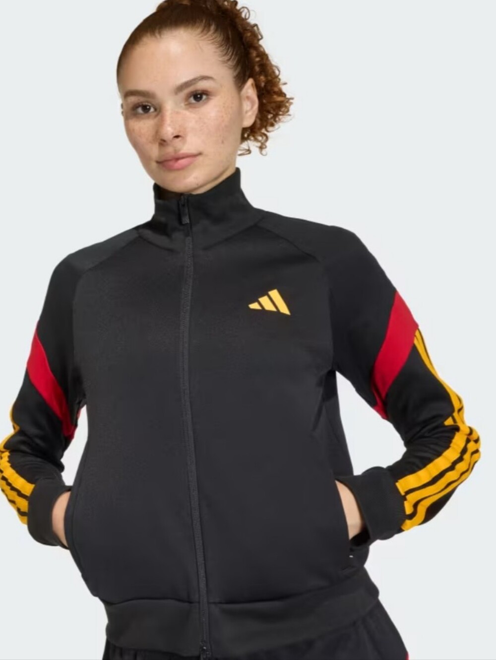 ADIDAS | Women's Black House of Tiro Nations Pack Long Sleeved Track Jacket